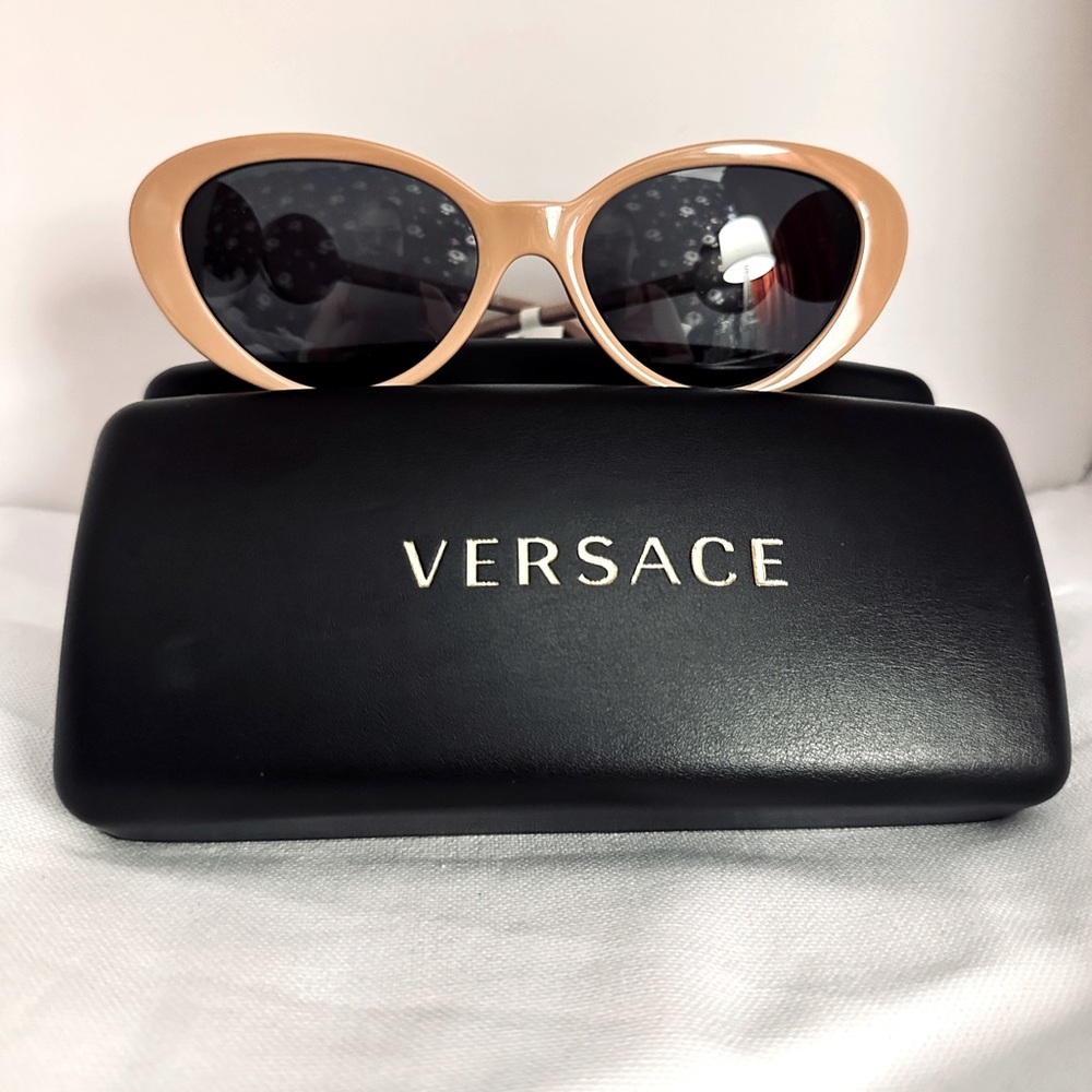 Versace Beige Sunglasses